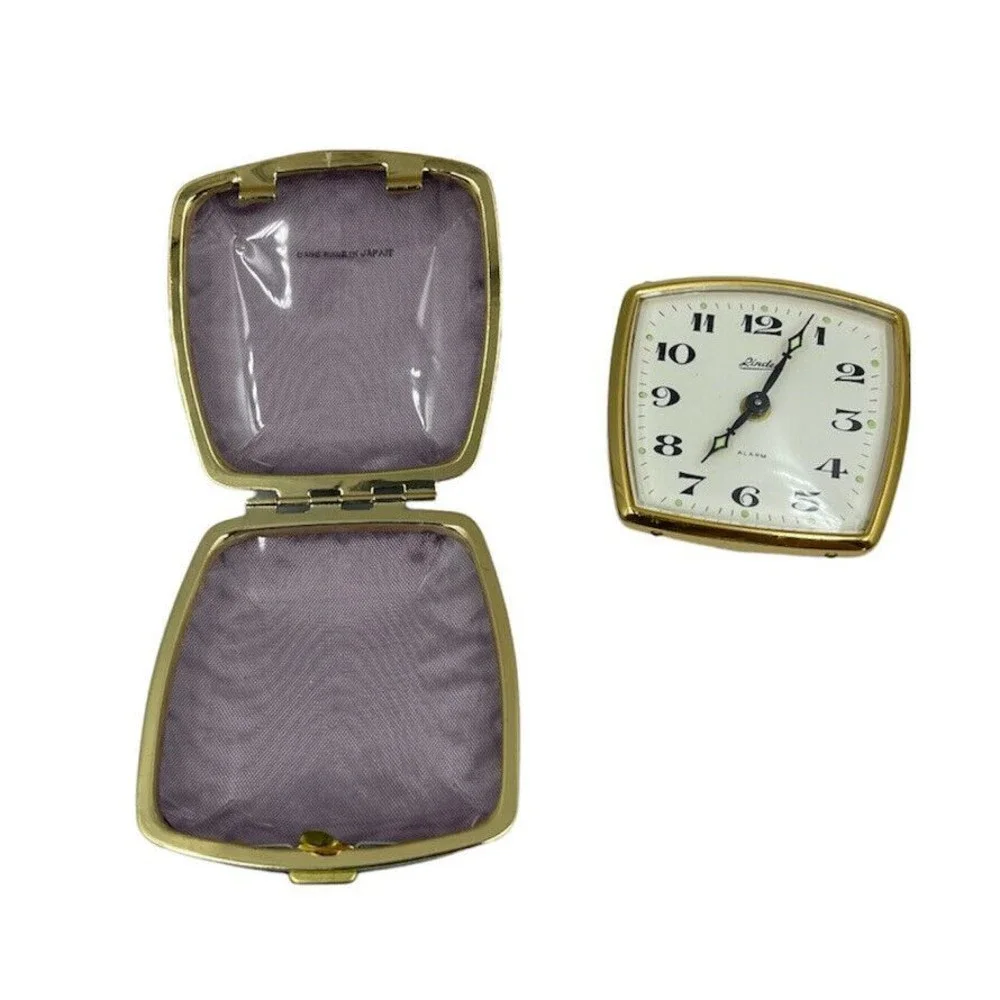 VINTAGE LINDEN TRAVEL ALARM CLOCK No 461